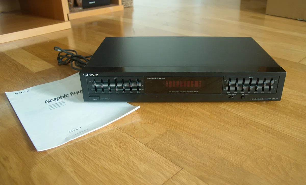 Sony SEQ-411 2X 7-Band Grafik-Equalizer