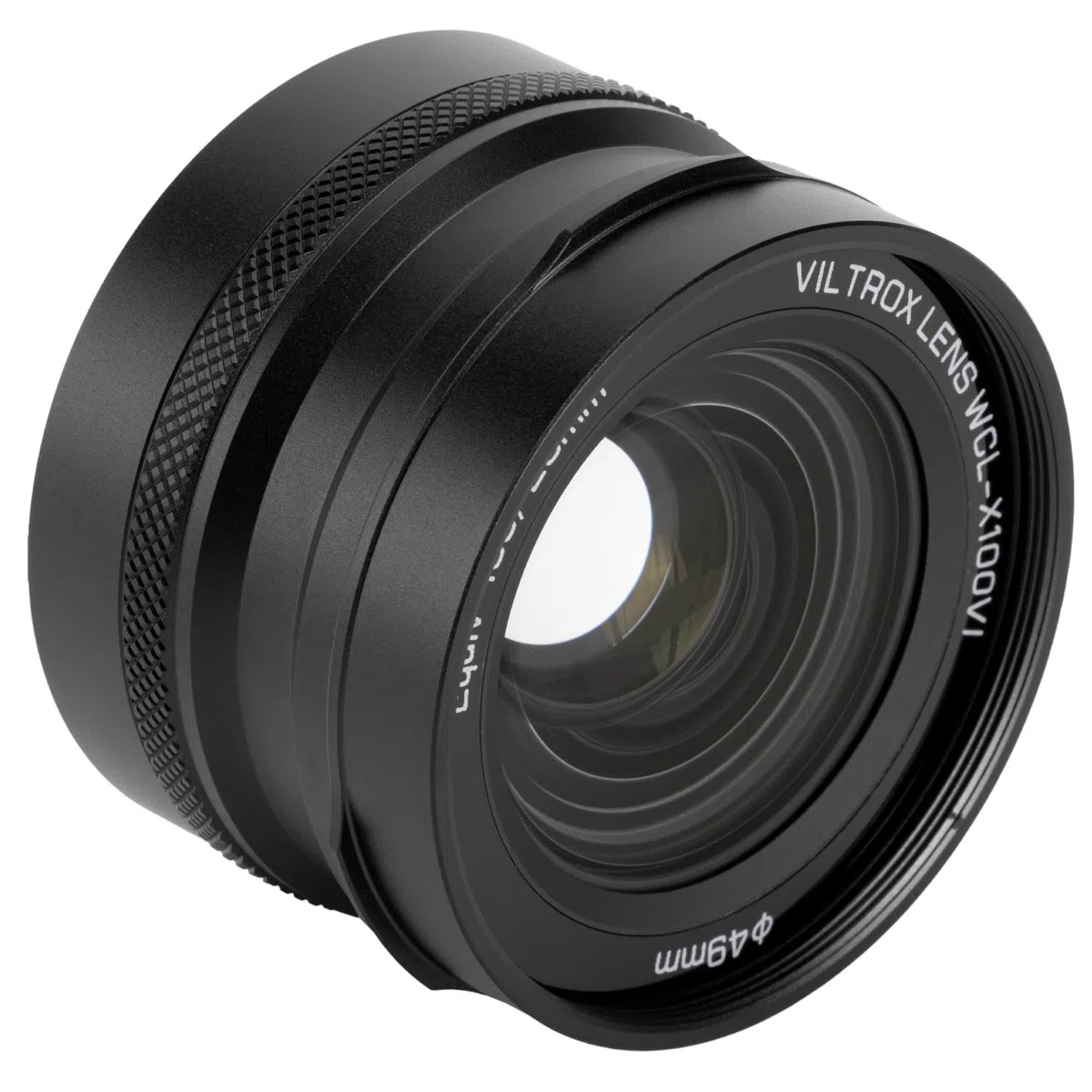 VILTROX WCL-X100VI Weitwinkel Konversionslinse, 0.8X Weitwinkel-Objektiv mit automatischer Erkennung für Fujifilm X100VI, X100V, X100F, X100S, X100 Kameras