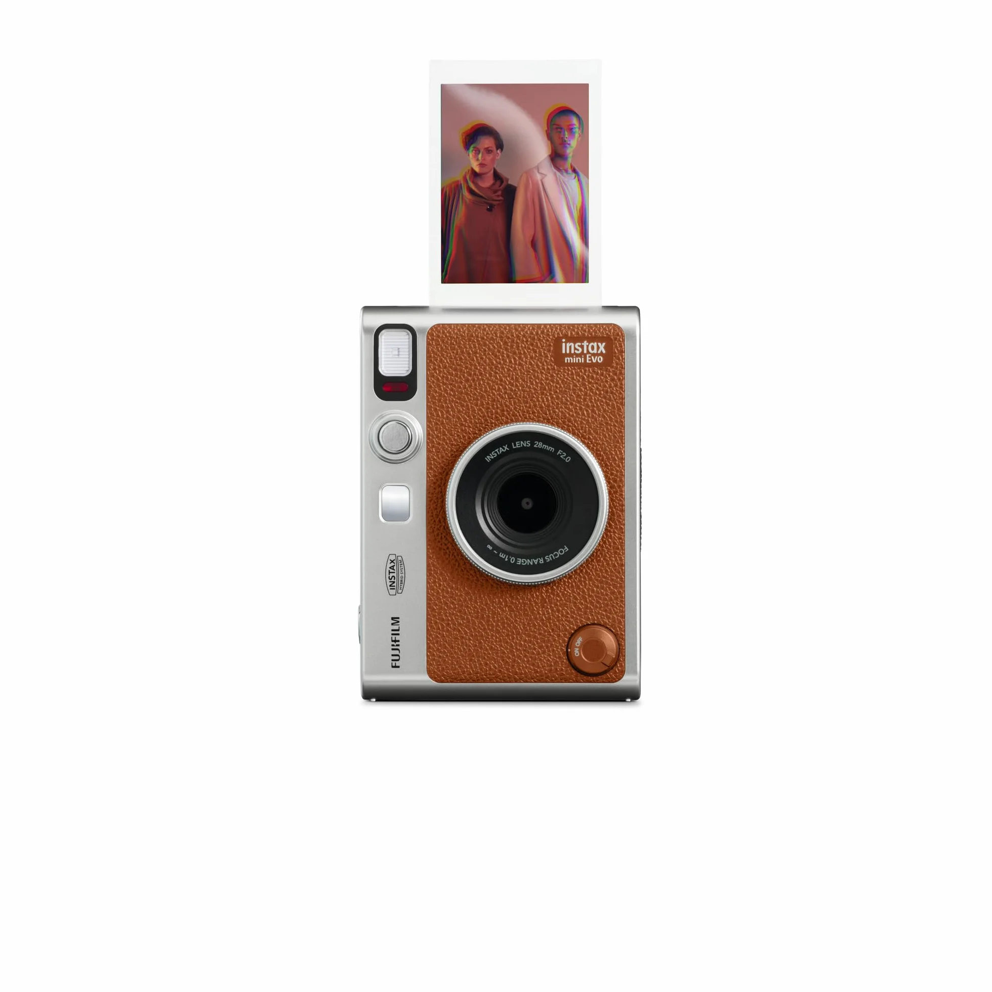 Fujifilm Instax Mini Evo - Braun
